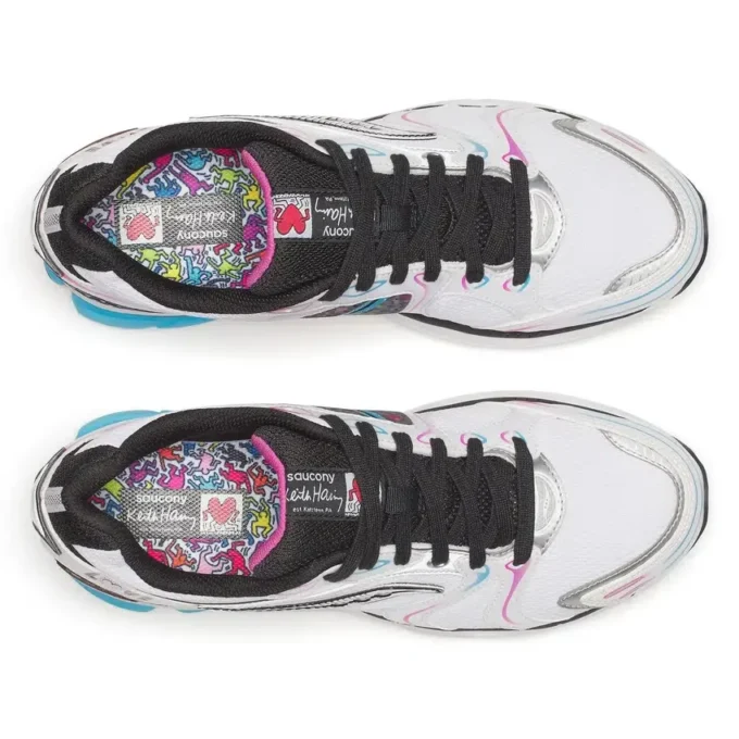 Keith Haring x Saucony ProGrid Triumph 4 för män Keith Haring x Saucony ProGrid Triumph 4 för män