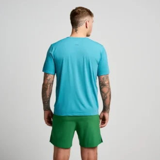 Saucony Stopwatch kortärmade ärmar för herr