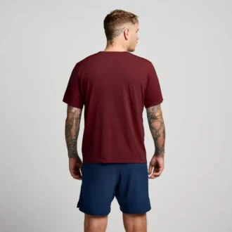 Saucony Stopwatch kortärmade ärmar för herr