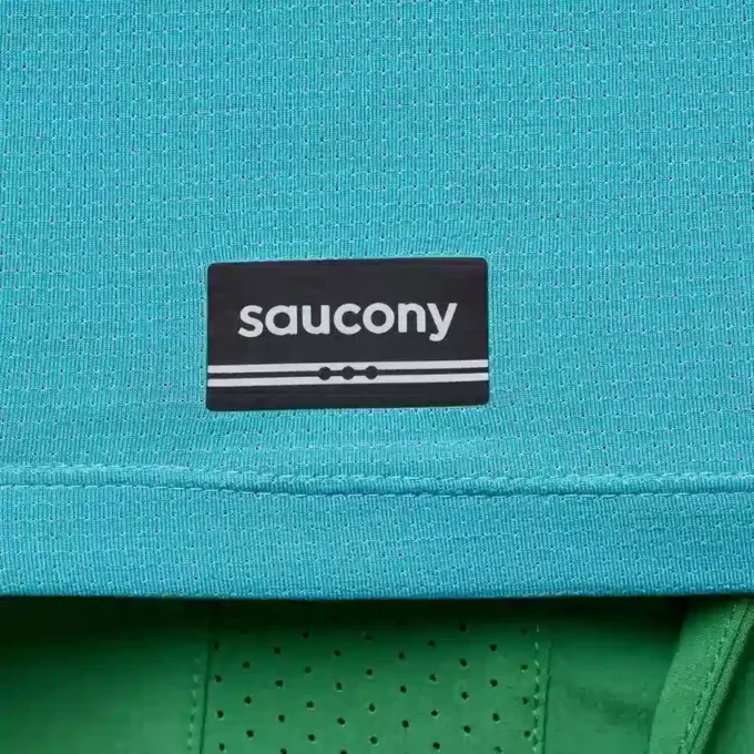 Saucony Stopwatch kortärmade ärmar för herr Saucony Stopwatch kortärmade ärmar för herr